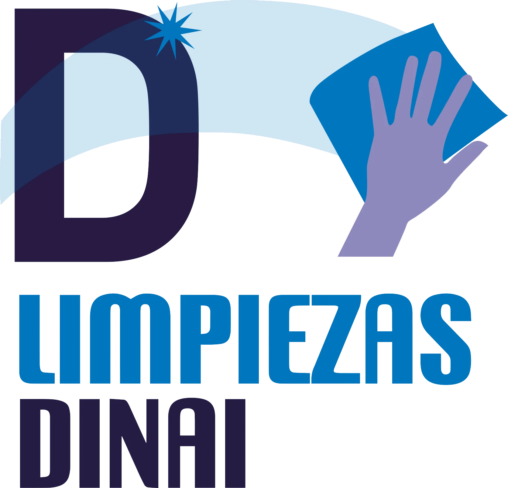 Logotipo Limpiezas Dinai